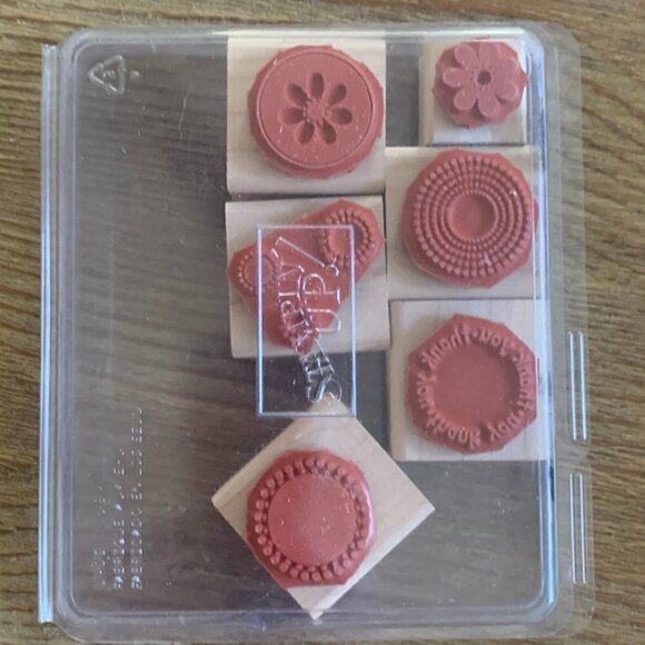 STAMPIN Up! Two Step Stampin Seeing Spots Stamp Set - Picture 2 of 3